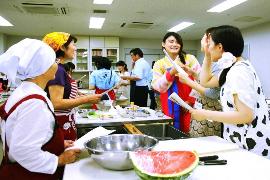 太宰府市国際交流協会主催韓国語料理教室の画像です