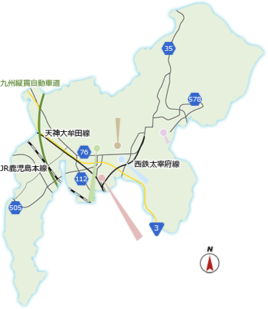 太宰府市役所360°マップ