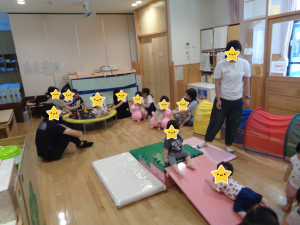 室内遊び　ひよこ組
