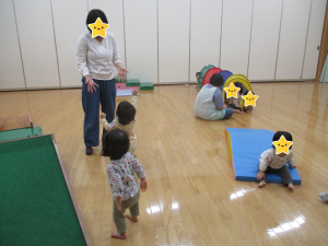 ひよこ組運動遊び