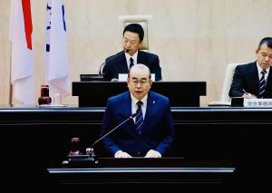 市長退任前倒しを表明1