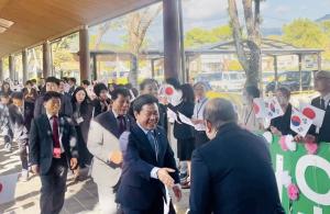 韓国扶余郡訪問団受け入れ2