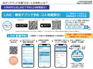 Line・専用アプリで予約