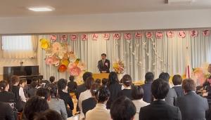 保育所太宰府園第50回卒園式1