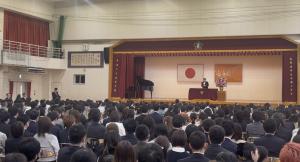 水城小学校入学式1