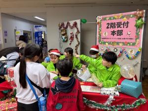 キャンパスフェスタ受付の様子