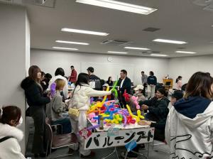 バルーンアートのブース