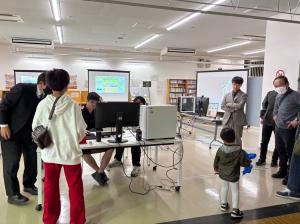 eスポーツのブース