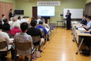 市長と語る会（水城台区）