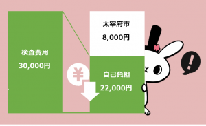 人間ドック自己負担額の一例