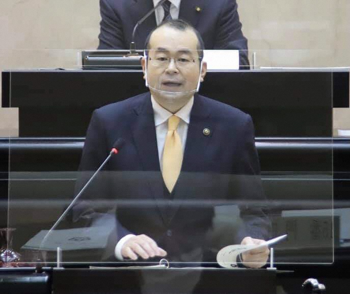 施政方針演説行うの画像