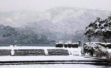 大雪警報の画像