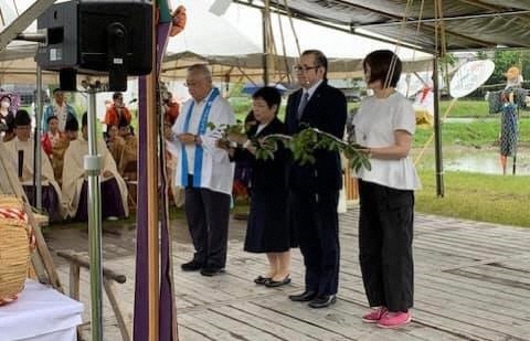 太宰府天満宮斎田御田植祭の画像1