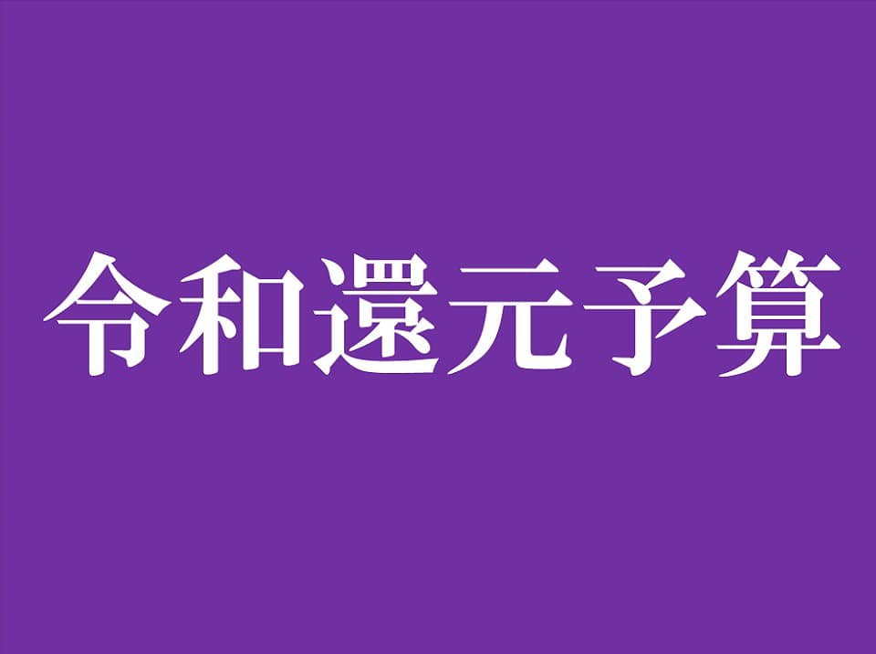 フリップ（令和還元予算）