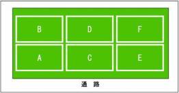 テニスコート図面