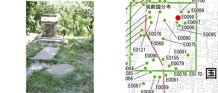 若宮神社画像と位置図