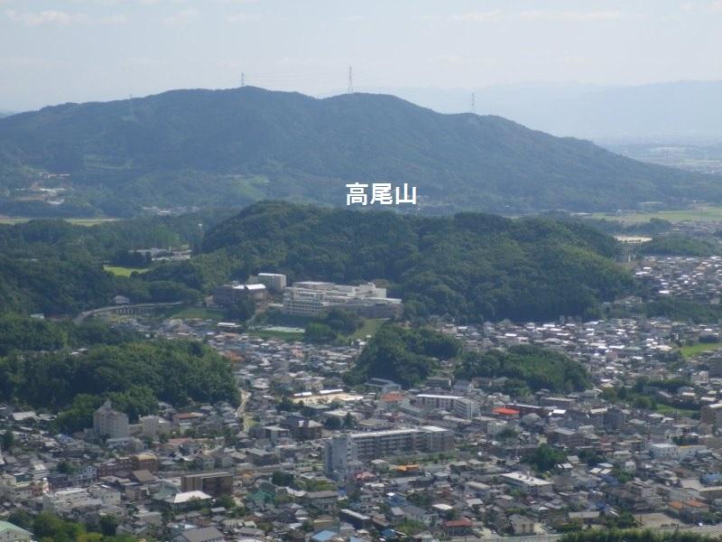 高雄山の風景