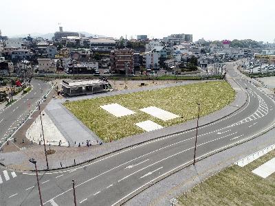 客館跡 北西から