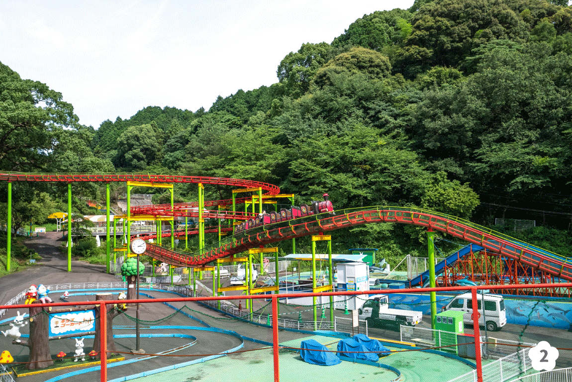 だざいふ遊園地　園内風景