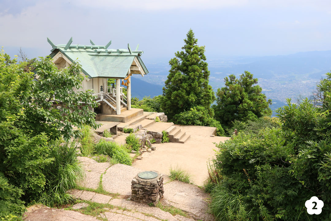 竈門神社上宮