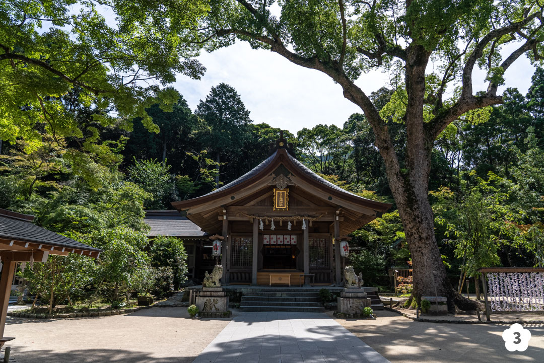 宝満山 竈門神社の写真
