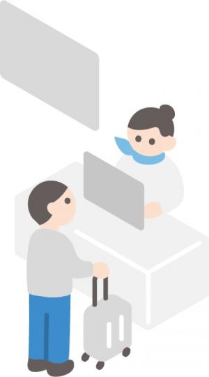 手荷物一時預かりサービス