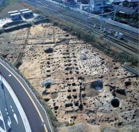 客館跡の大型掘立柱建物跡の画像