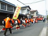 「太宰府の梅上げ行事」のようす