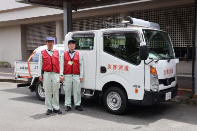 令和8年熊本地震職員及び給水車派遣